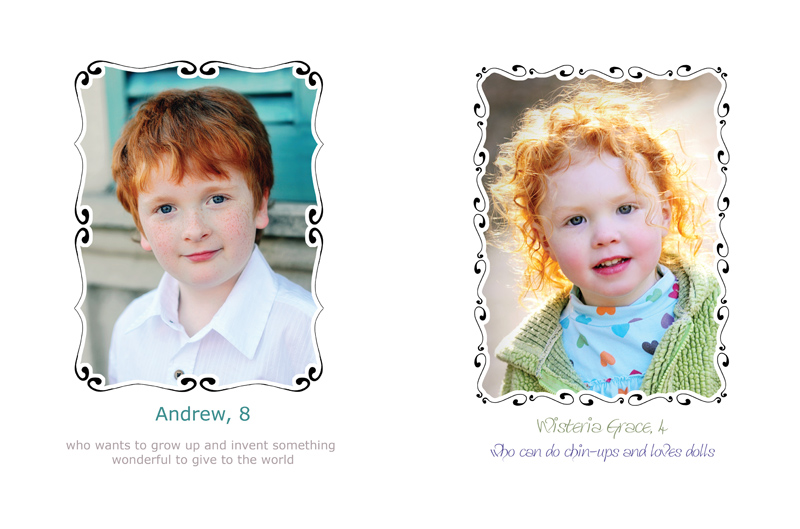 aglow book redheaded children